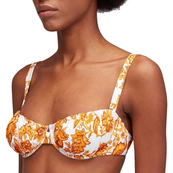SUNDEK Samba underwired ruffled bikini top - White (Maracuja)