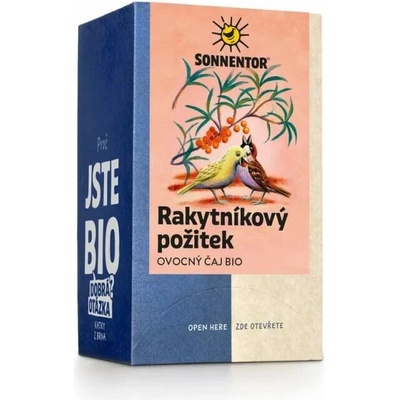 Sonnentor Rakytníkový požitek bio 54 g porc. dvoukomorový balení 6 ks