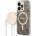GUESS Гръб Guess 4G MagSafe Compatible Case + Зарядно Wireless Charger за iPhone 14 Prо - Кафяв