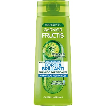 Garnier Fructis Шампоан Forti & Brillanti, подсилващ шампоан за нормална коса, 250 мл (fr4783187282)