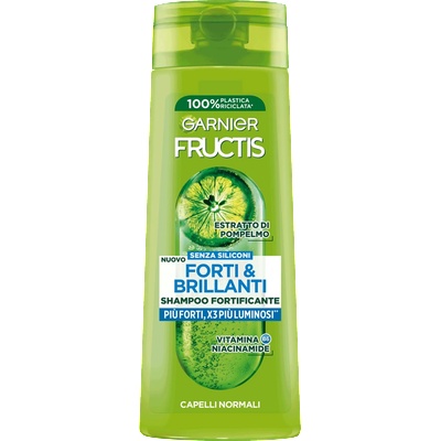 Garnier Fructis Шампоан Forti & Brillanti, подсилващ шампоан за нормална коса, 250 мл (fr4783187282)