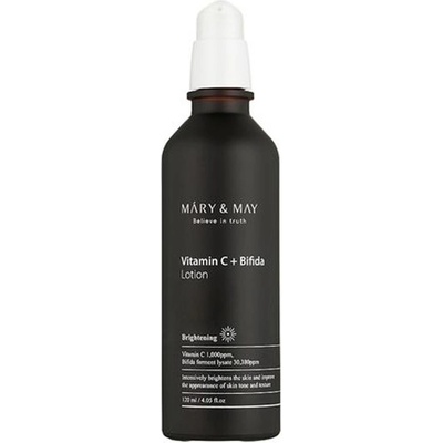 Mary & May C-Vitamin Bifida Lotion - Изсветляваща емулсия с витамин C и пробиотици 120мл