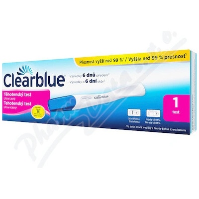 Clearblue Ultra časný těhotenský test