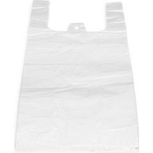 Tašky 15 kg HDPE bílé 30+20 x 60 cm -extra silné- [50 ks] 68430