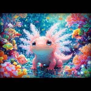 Trefl Puzzle - 500 - Axolotl Trefl 37536