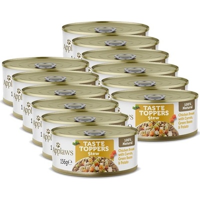 Applaws Taste Toppers Guláš s kuracím mäsom a mrkvou 12 x 156 g