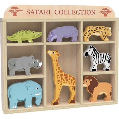 Dvěděti sada zvieratiek Safari