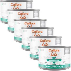 Calibra Cat Life Sensitive Lamb 6 x 200 г