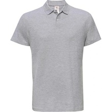 B&C polokošele PUI10 heather grey