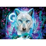 Schmidt Spiele - Puzzle Sheena Pike: Neon Arctic Wolf - 1 000 piese
