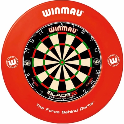 Winmau s logom červená Ochrana k terčom