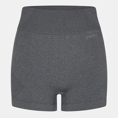 USA Pro Дамски къси панталони USA Pro USAP Seamless 3 Inch Shorts Womens - Charcoal