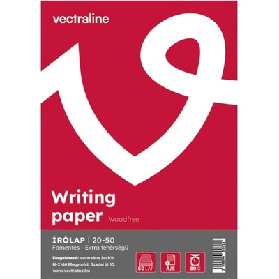 Vectra-Line Извити листове VECTRALINE A/5 woodfree 20-50 50 листа 01.01445 (01.01445)