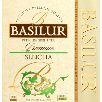 Basilur Zelený Čaj v sáčcích 200 g