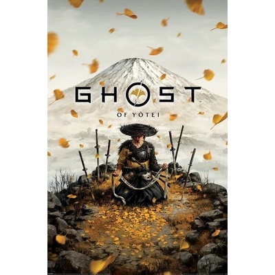 Plakát, Obraz - Ghost of Yotei - Key Art, 61 × 91.5 cm