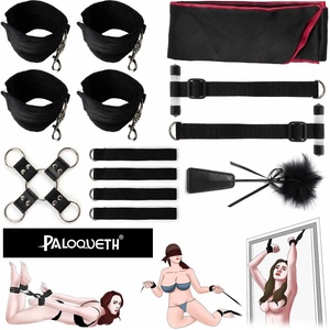 Paloqueth Bondage Set Suitable for Bed, Table or Door Black