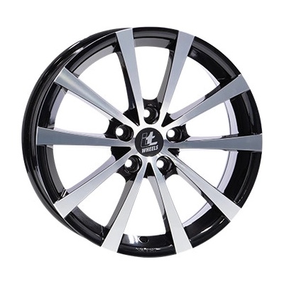 IT WHEELS ALICE 7,5x18 5x114,3 ET40 gloss black polished