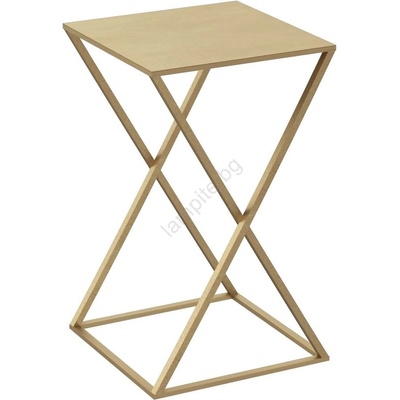 Luminex Стойка за цветя 40x24 см златиста (LU0430)