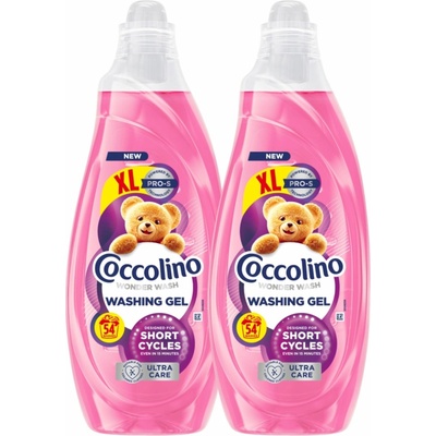 Coccolino Wonder Wash Ultra Care prací gél 2 x 2160 ml 108 PD