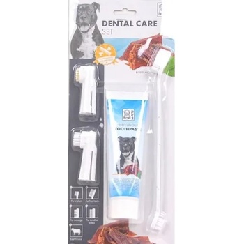 Image 1 of M-PETS Dental Care Set Beef flavor - Комплект за почистване на зъби 4 части - Белгия 10117299