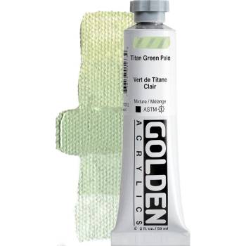 Golden Artist Colors Heavy Body АКРИЛНА боя Titaan Green Pale 59 ml 1 бр (0001371-2)