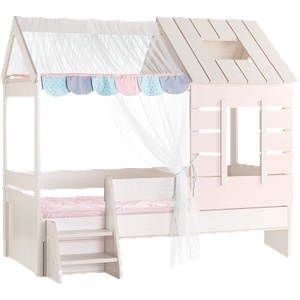 Carmen ДЕТСКО ЛЕГЛО pink house 90*200