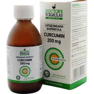 Doctor's Formulas Хранителна добавка Куркумин, Doctor' s Formulas Curcumin 200mg 225ml