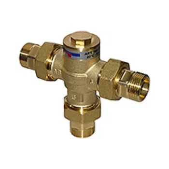 Image 1 of BRV 749 1" 45°C Трипътен термовентил за котли до 65kW (04749-45)