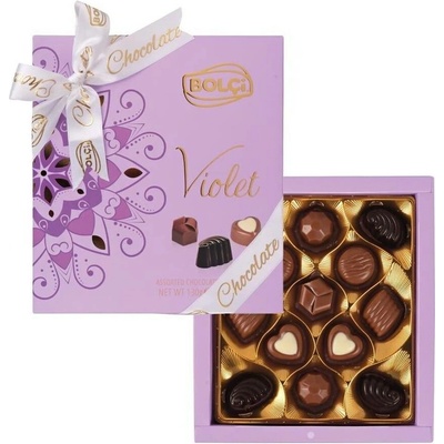 Bolci Směs čokoládových pralinek Violet 130 g
