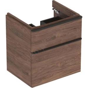 Geberit 500.352. JR. 1 - Шкаф за баня под мивка Smyle Square 61, 7x58, 4 см орех (GB0126)