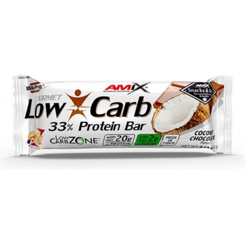 Amix Low-Carb 33% Protein Bar 6 x 60g