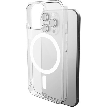 Image 1 of Prio Protective Hybrid Mag Cover - хибриден кейс с най-висока степен на защита с MagSafe за Samsung Galaxy S24 Ultra (прозрачен)