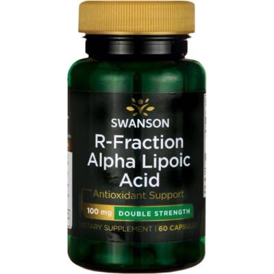 Swanson R-Fraction Alpha Lipoic Acid - Double Strength 100 mg [60 капсули]