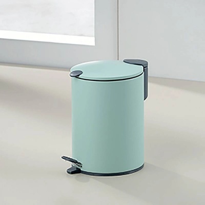 Kela Кош за отпадъци с педал Mats - бледо зелен - 3 л (KELA 23616)