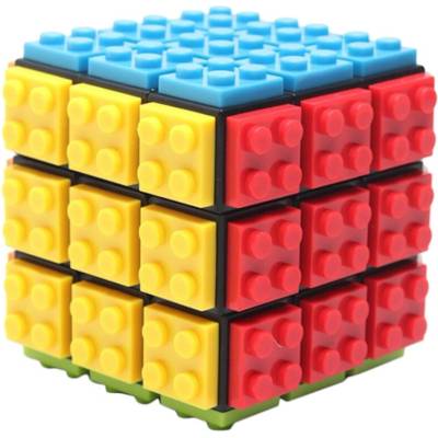 FanXin DIY BUILDING BLOCK CUBE (FanXin) Čierna