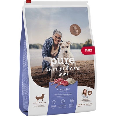 MERA pure Sensitive MINI jehněčí s rýží 4 kg