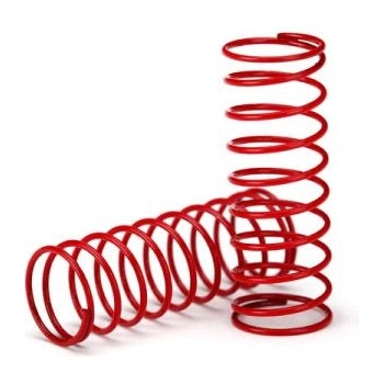 Traxxas пружина амортисьор червена #0.412 (2): LaTrax SST