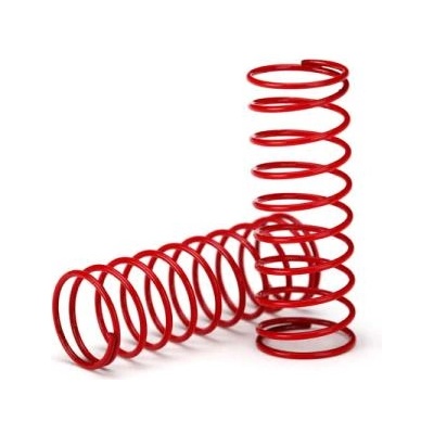 Traxxas пружина амортисьор червена #0.412 (2): LaTrax SST