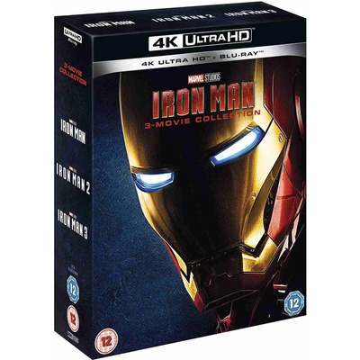 Iron man 1-3 kolekce - UHD + BD BD