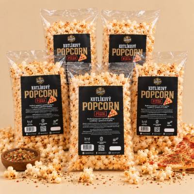 SnackAir Popcorn Pizza (párty balík) 5 x 1,7 l