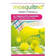 MosquitNo Závažia na obrus uvoľňujúce citronelovú vôňu 4 ks