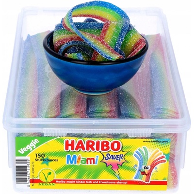 Haribo Miami kyslé pásky 1125 g