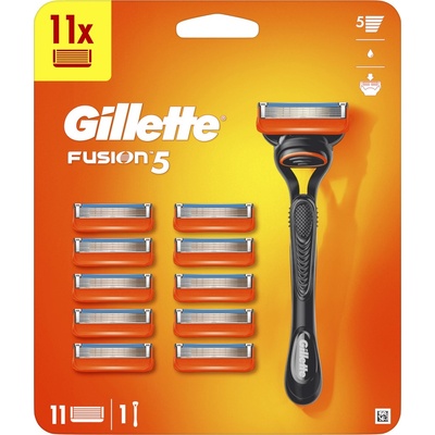 Gillette Fusion5 + 11 ks hlavic – Zboží Mobilmania