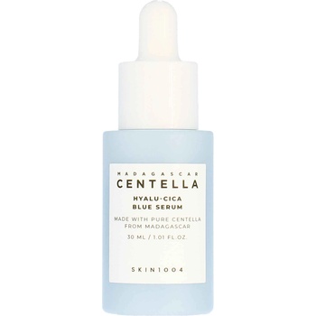 SKIN1004 Madagascar Centella Hyalu-Cica Blue Serum интензивно хидратиращ серум за успокояване и укрепване на чувствителната кожа 30 мл