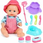  Интерактивно бебе кукла Baby Cute със светлина, звук и аксесоари 148-5
