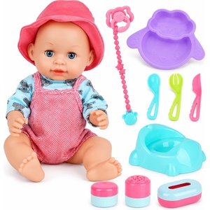  Интерактивно бебе кукла Baby Cute със светлина, звук и аксесоари 148-5