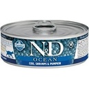 Farmina Pet Foods N&D CAT OCEAN Adult Tuna & Salmon 80 g