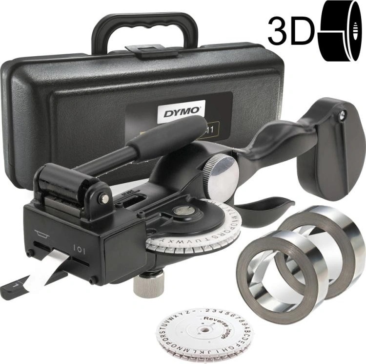 Etichettatrice A Rilievo Dymo Rhino M1011 | Nero | Tastiera AZERTY | Per Etichette Durevoli - Foto 5