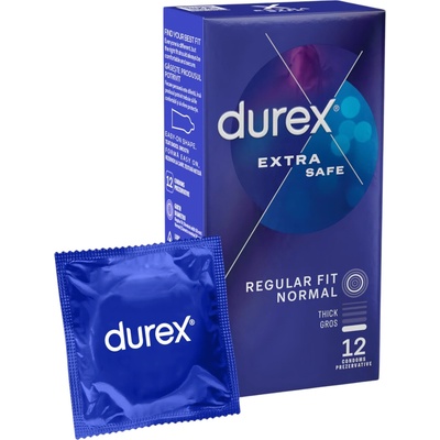 Durex Extra Safe - сигурни презервативи (12 бр. )
