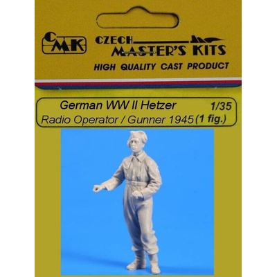 CMK German WW II Hetzer Radio Operator/Gunner 1945 1 fig. 1:35